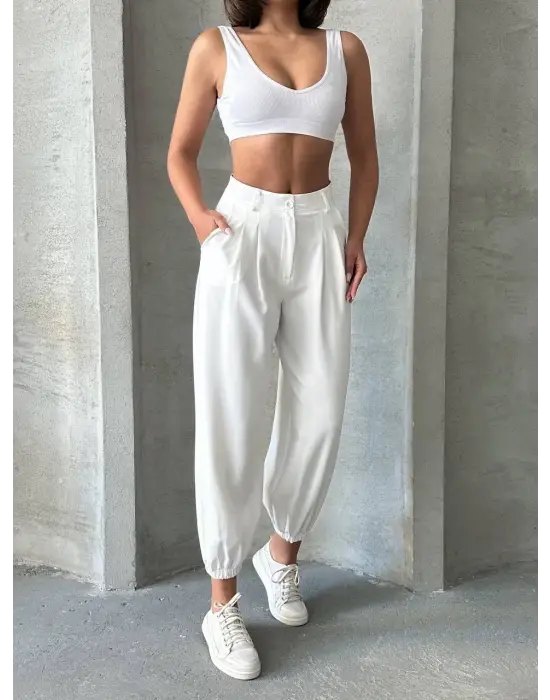 Omarı Rahat Şalvar Pantolon Modeli