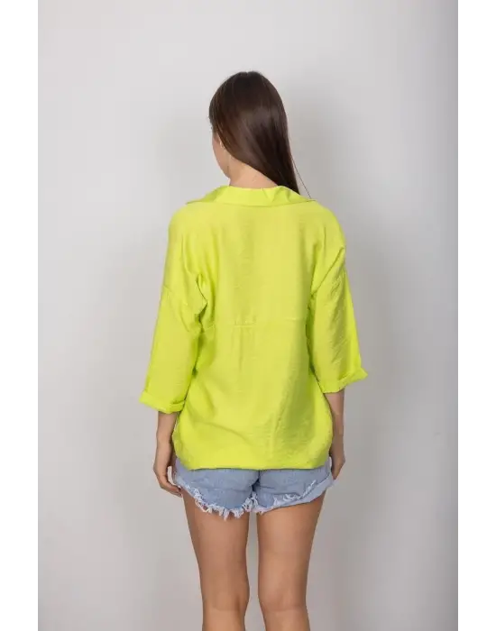 Omarı Şık ve Rahat Cepli Gömlek