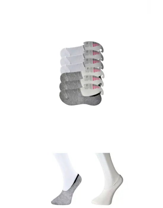 Omarı İnce ve Rahat Kadın Babet Çorap Seti - 6 Çift