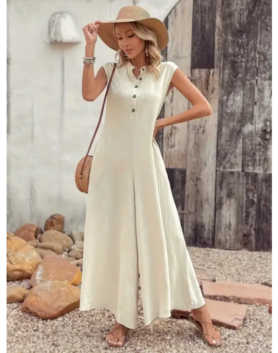 Omarı Kadın Uzun Bürümcük Tulum