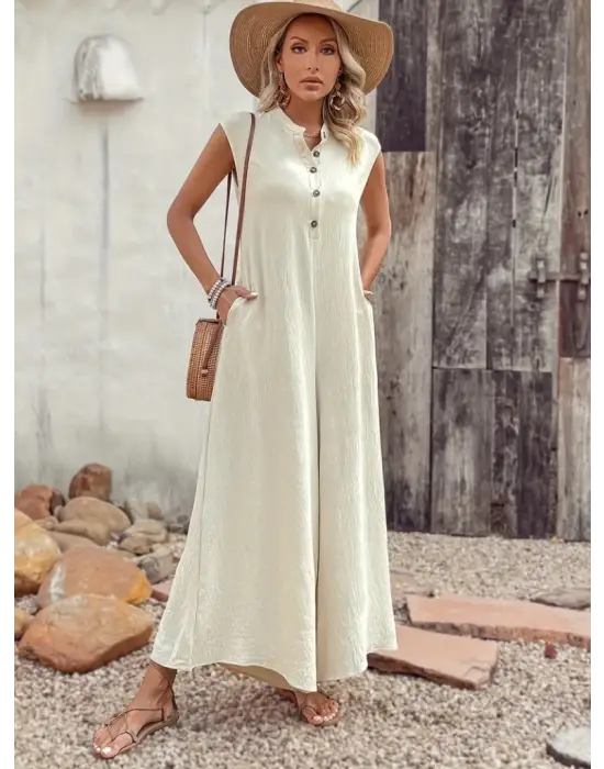 Omarı Kadın Uzun Bürümcük Tulum