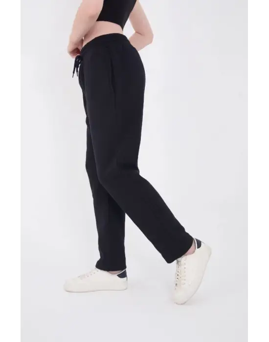 Omarı Rahat Kesim Lacivert Unisex Eşofman Pantolon