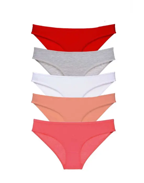 Omarı Süper Eko Set Likralı Kadın Slip Külot Seti