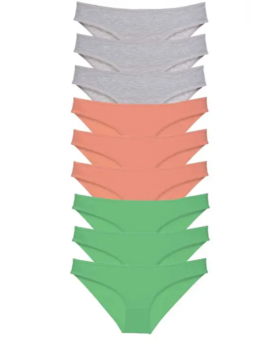 Omarı Süper Eko Set Likralı Kadın Slip Külot