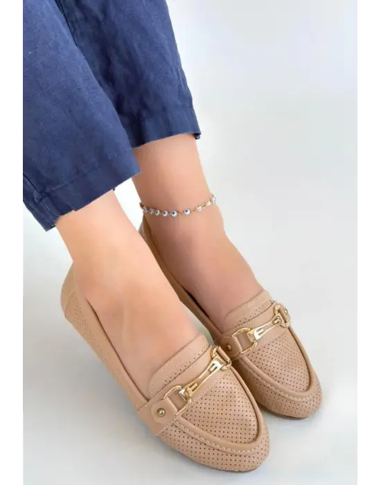 Rain Nude Cilt Babet Ayakkabı