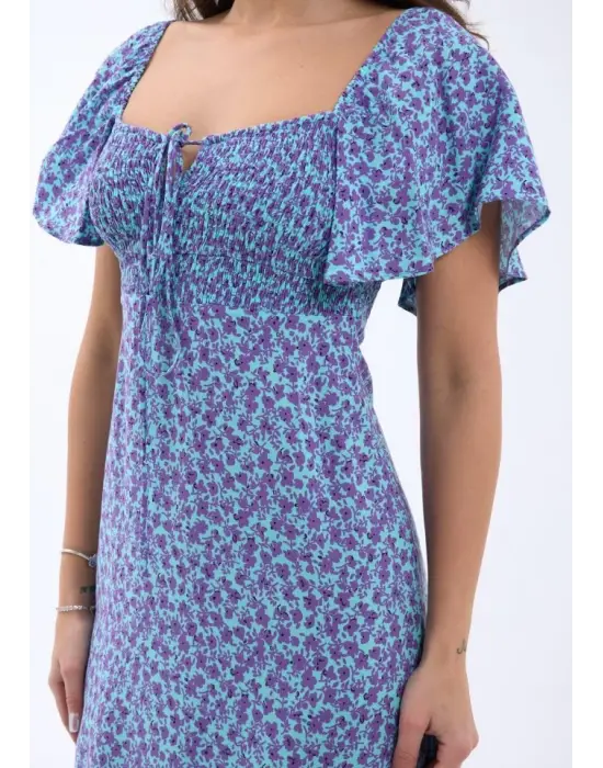 Omarı Elegan İnce Askılı Siyah Elbise