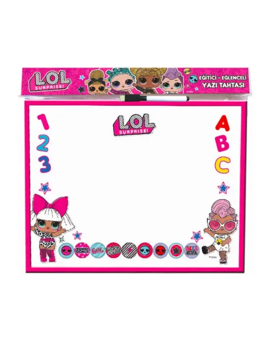 Omarı Çocuklar İçin Eğlenceli Abaküslü Yazı Tahtası