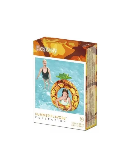 Omarı Renkli Ananas Desenli Deniz Simit