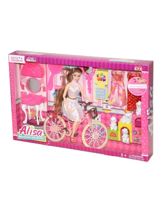 Omarı Renkli Bisikleti Efe ve Alisa Oyun Seti