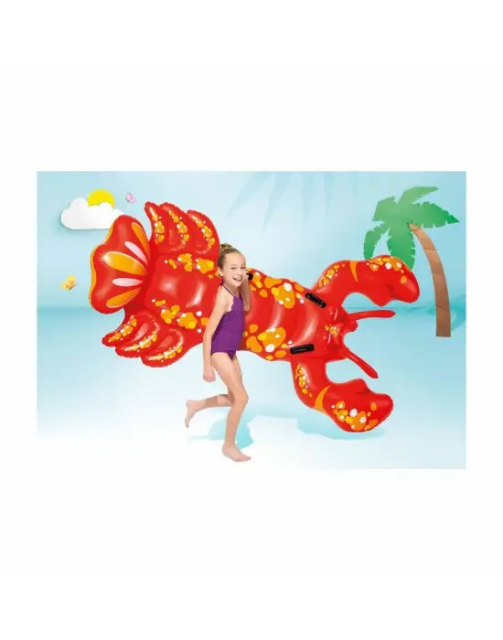 Omarı Büyük Boy 3D Istakoz Binici Oyuncak - Renkli Sahne