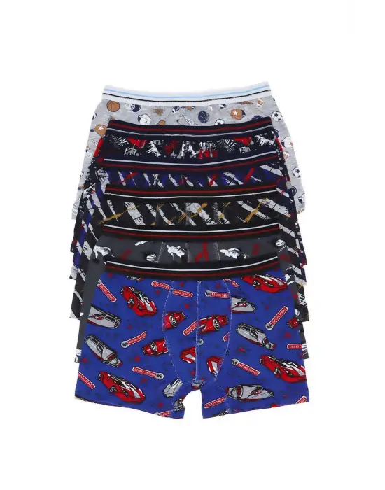 Omarı Çocuk Desenli Boxer Paketi