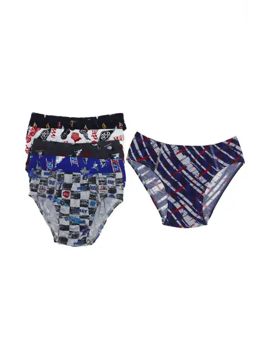 Omarı Desenli Erkek Çocuk Slip Seti