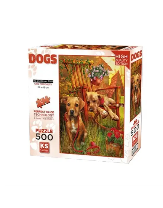 Omarı Renkli ve Etkileyici Parça Up And Down Puzzle