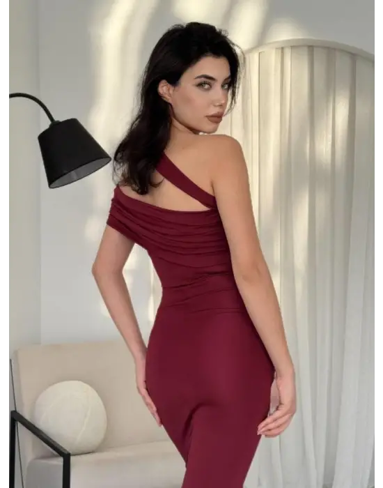 Reta Çapraz Omuz Elbise