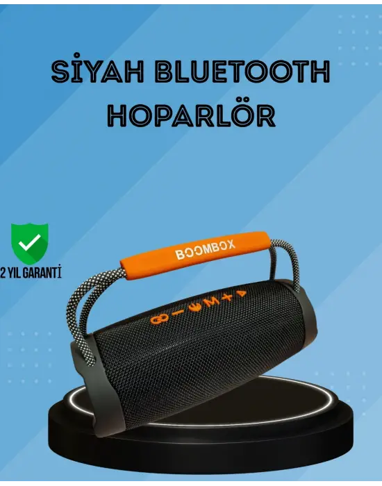 Rgb Efektli Derin Baslı Kablosuz Taşınabilir Hoparlör