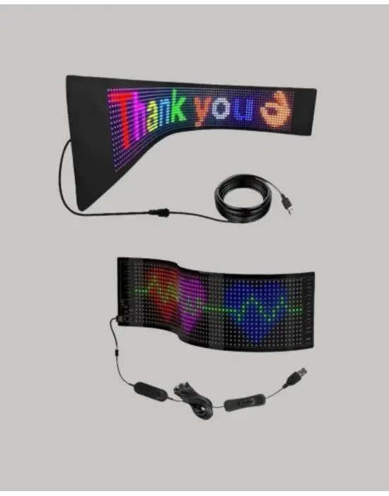 Rgb Led Panel Renkli Işık Efektli Dekoratif Aydınlatma