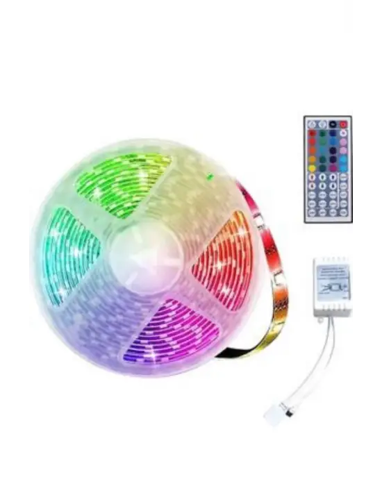 Rgb Neon Şerit Led Lamba 10 Metre İç Mekan Tasarımına Uygun