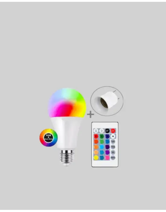 Rgbw Teknolojili Akıllı Led Ampul, Zamanlayıcılı