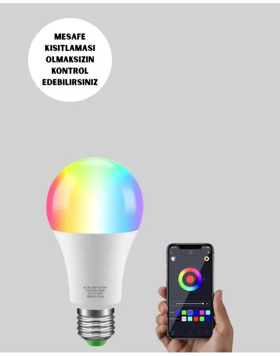 Rgbw Teknolojili Akıllı Led Ampul, Zamanlayıcılı