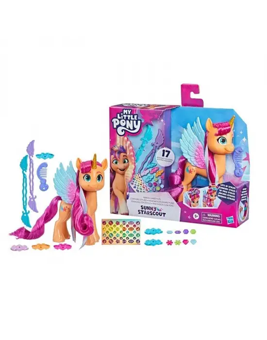 Omarı Parlak Yıldızlı Kurdele Saç Modelleri