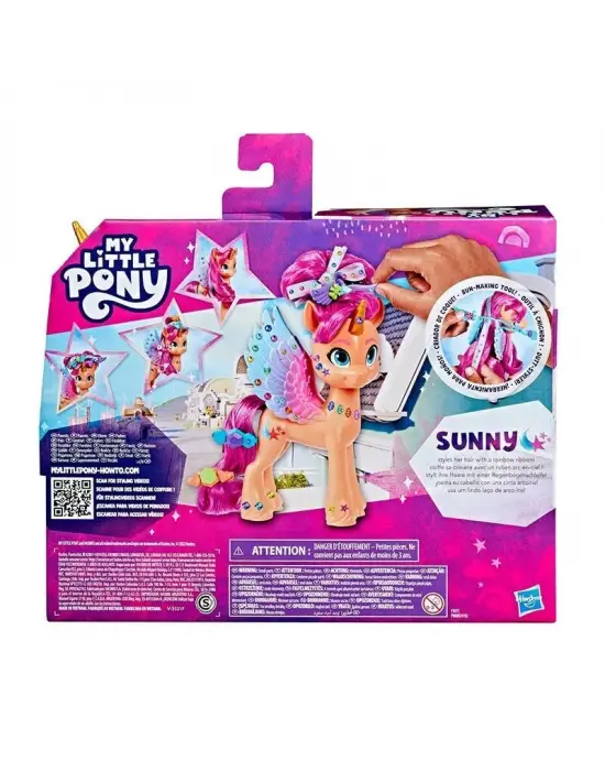 Omarı Parlak Yıldızlı Kurdele Saç Modelleri