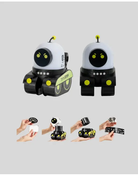 Robot Tasarımlı Bluetooth Hoparlörlü Yıldızlı Gökyüzü Projektör