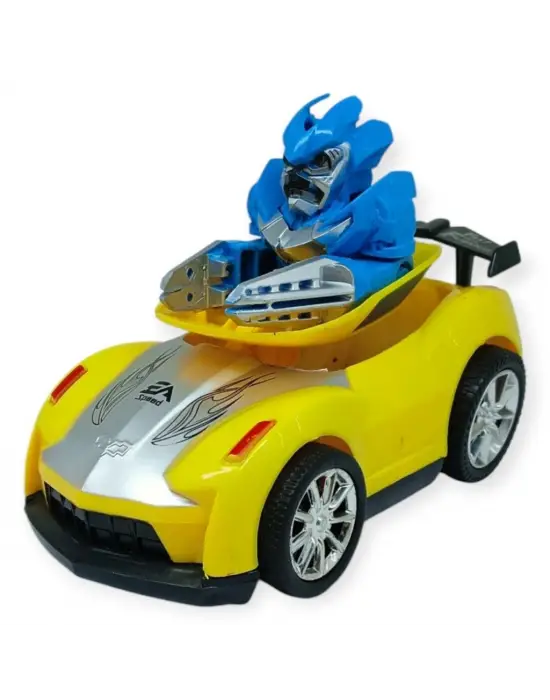 Robota dönüşen Araba - X-16 - Sarı