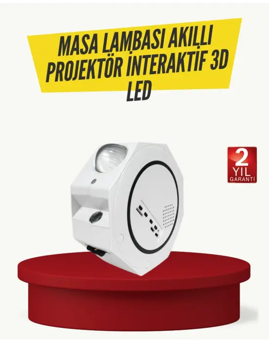 Romantik Atmosfer İçin Yıldızlı Gökyüzü Led Projektör