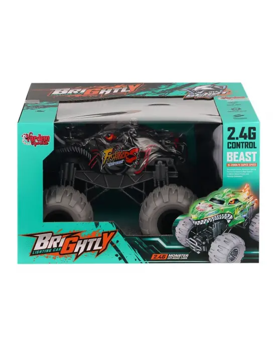 RQ-3045-46-47 Kumandalı Şarjlı Işıklı Off Road Canavar Araba -Vardem