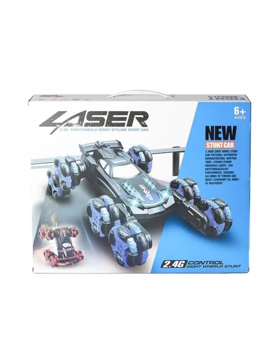 RQ3025 Kumandalı 8 Teker Akrobat Araba -Vardem