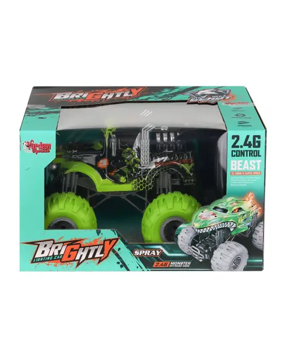 Omarı Kumandalı Işıklı Buharlı Off Road Kamyon