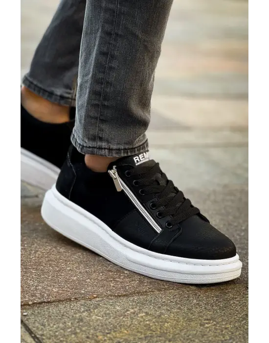 RS601 - Lüx Süet Erkek Ayakkabı SIYAH