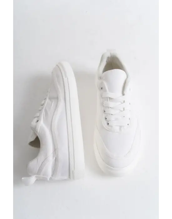 RS625 - Keten Erkek Spor Ayakkabı BEYAZ / BEYAZ
