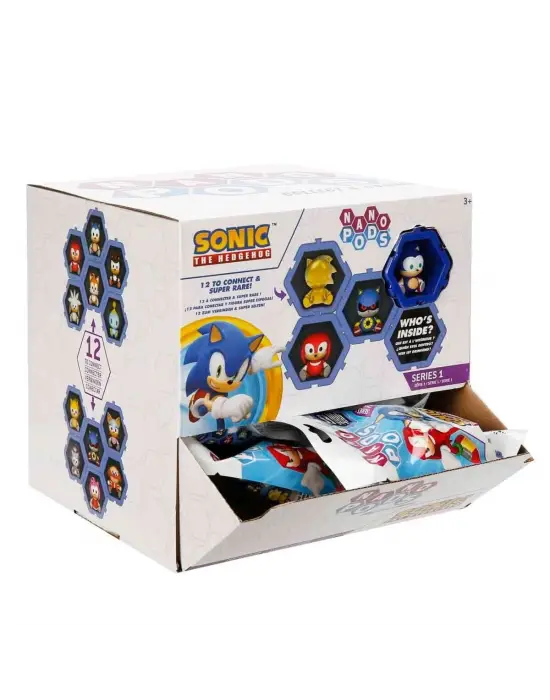 S00402785 -SUN-WST-FİGÜR SONIC NANO PODS SÜRPRİZ PAKET(SONIC) 24D.
