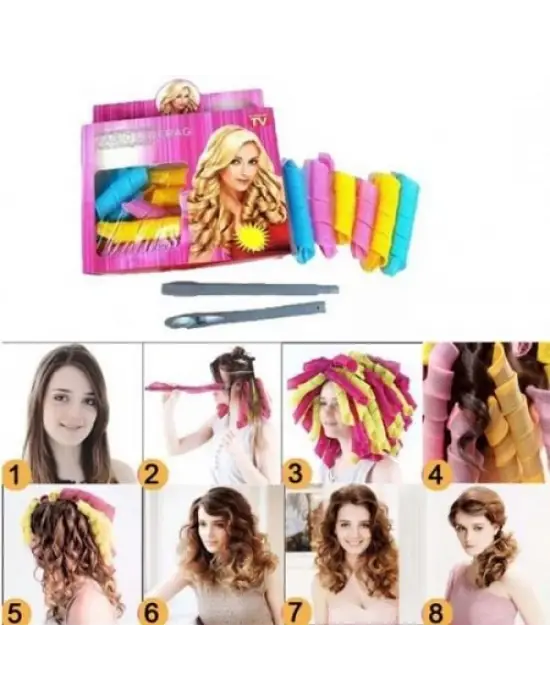 Saç Bigudisi 18 Adet - Magic Leverage