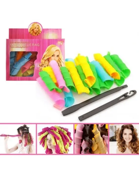 Saç Bigudisi 18 Adet - Magic Leverage