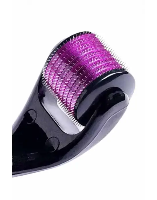 Saç Çıkarma Tarağı Dermaroller 540 Iğneli Roller 1 Mm Iğne Cilt Yüz Yenileme Bakım Seti