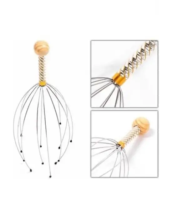 Omarı Ferahlatıcı Kafa Masaj Aleti – Saç Bakımı İçin Güçlü Dokunuş