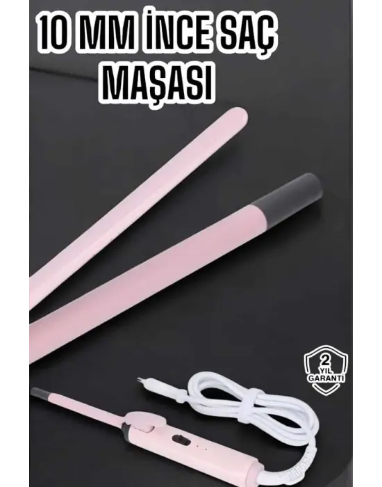 Saç Düzleştirici İnce Bukleler İyon Özelliği Taşınabilir Döner Kablo