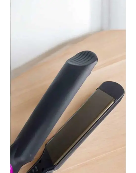 Saç Düzleştirici Isı Ayarlı Seramik Kaplama Döner Kablo Yıpranma Karşıtı