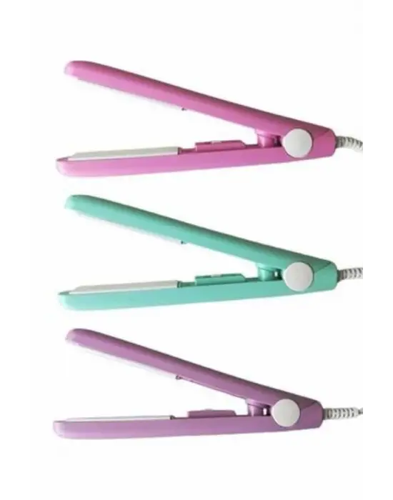 Saç Düzleştirici Pürüzsüz Parlaklık Seyahat Tipi Taşınabilir Seramik Kaplama