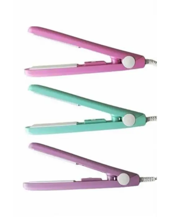 Saç Düzleştirici Pürüzsüz Parlaklık Seyahat Tipi Taşınabilir Seramik Kaplama