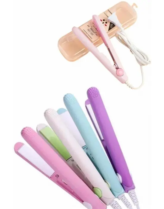 Saç Düzleştirici Pürüzsüz Parlaklık Seyahat Tipi Taşınabilir Seramik Kaplama