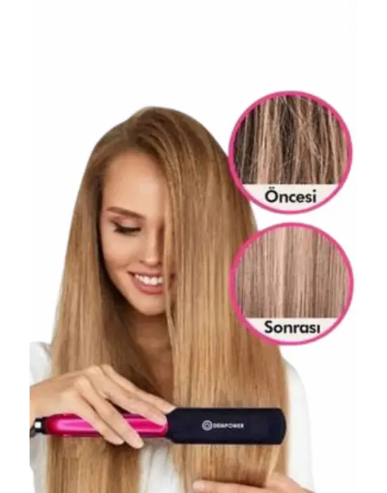 Saç Düzleştirici Seramik Kaplama Yüksek Isı Ayarlı Profesyonel 4 Kademeli 220 Decere