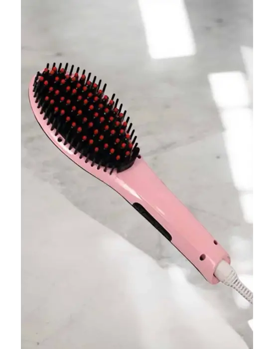 Saç Düzleştirici Tarak Isı Ayarlı Yıpranma Önleyici Düzleştirici Fön Tarak