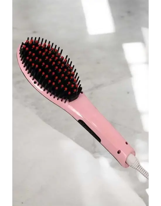 Saç Düzleştirici Tarak Isı Ayarlı Yıpranma Önleyici Düzleştirici Fön Tarak