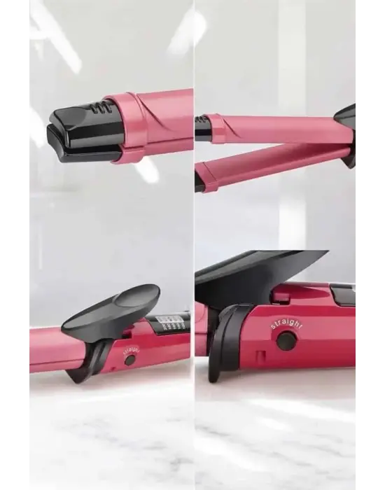 Saç Düzleştirici Ve Maşa İkili Saç Şekillendirici