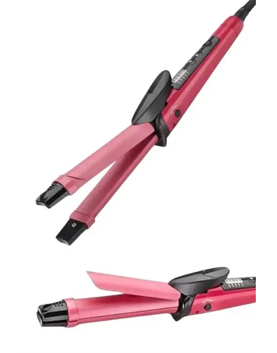 Saç Düzleştirici Ve Maşa İkili Saç Şekillendirici Tüm Saç Tiplerine Uygun