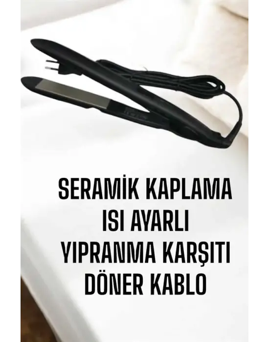Saç Düzleştirici Yıpranma Karşıtı Keratin Bakımı Seramik Kaplama