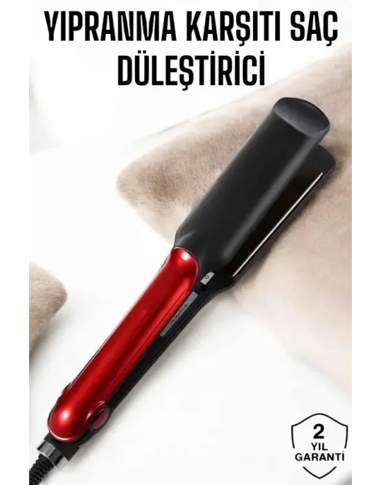 Saç Düzleştirici Yüksek Isı Ayarlı Seramik Kaplama